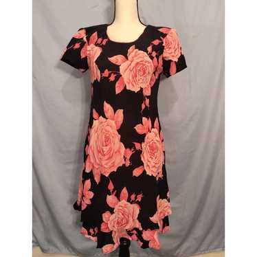 Karen Stevens Petites Vintage Floral Print Dress