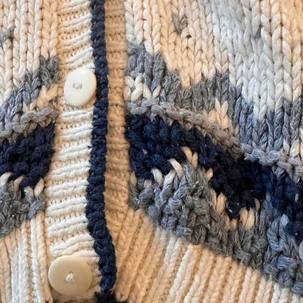 Vintage Grandma Sweater Y2K Cottagecore Cardigan … - image 2