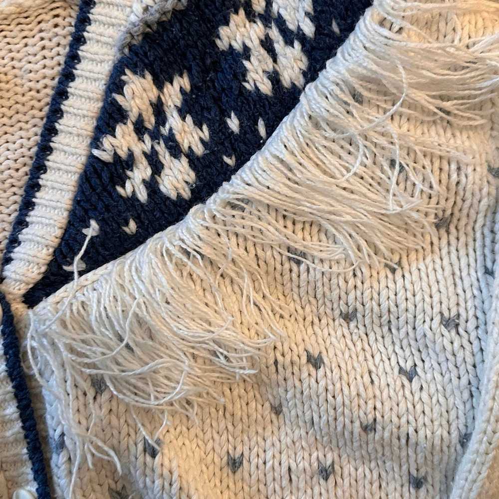 Vintage Grandma Sweater Y2K Cottagecore Cardigan … - image 3