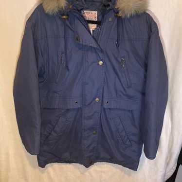 Authentic Synergy Clothing Co Down Parka Fur Wint… - image 1