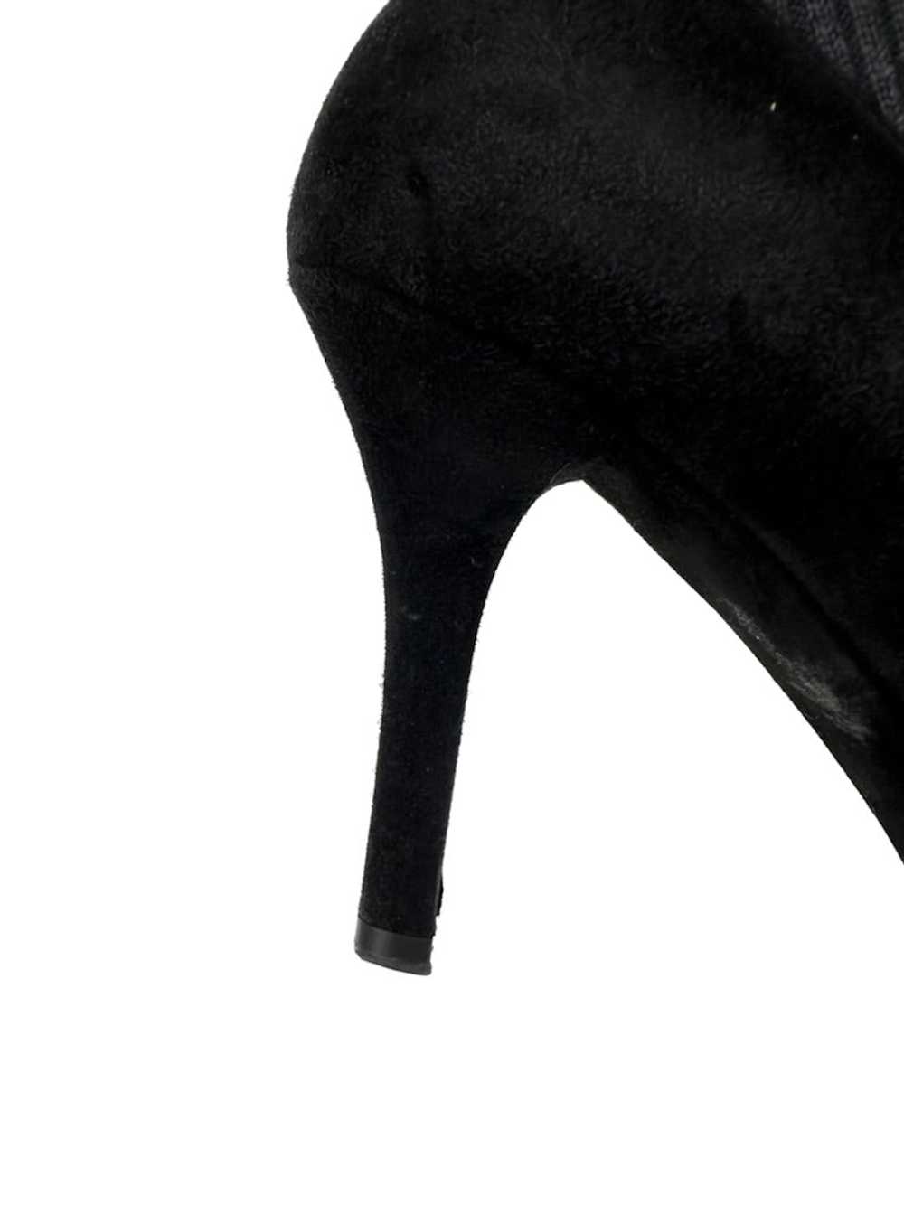 Dolce & Gabbana Suede & Wool Sock Heels - image 2