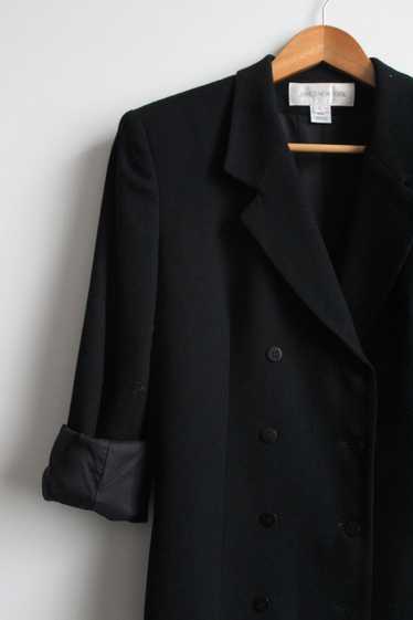 black wool blazer