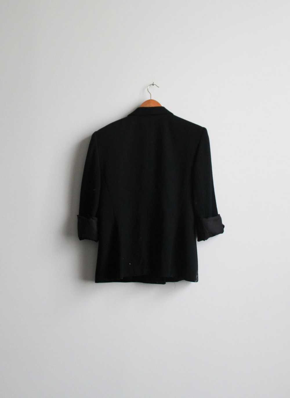 black wool blazer - image 5