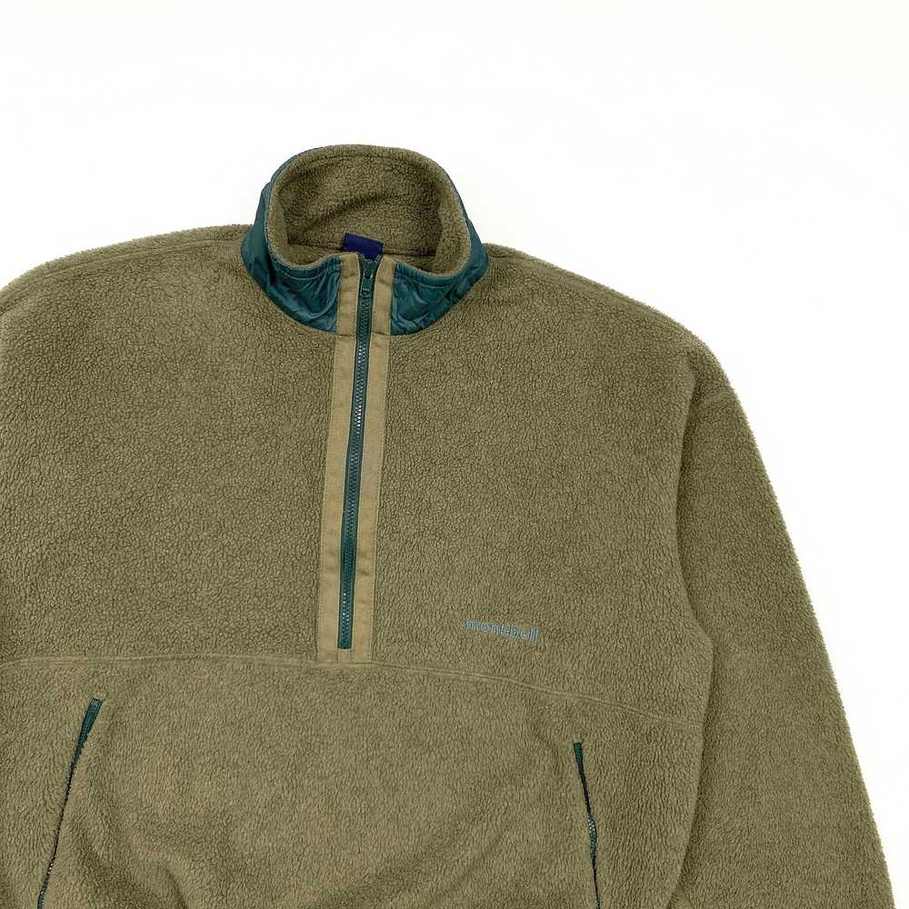 Mont-bell 90s Pullover Fleece Sweater / Jacket - image 2