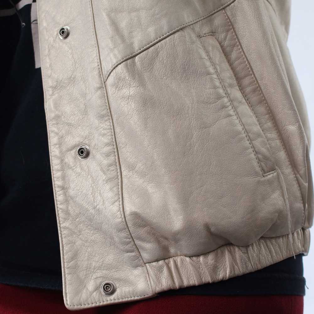 Vintage Pearlescent Leather Jacket - image 7