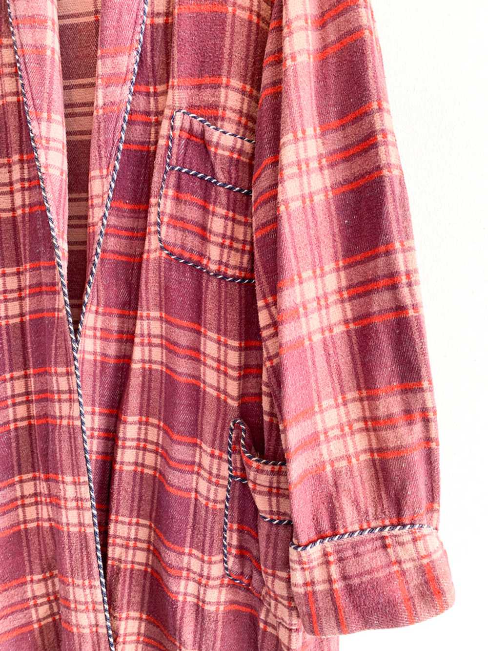 1940's Beacon Plaid Robe/Duster - image 4