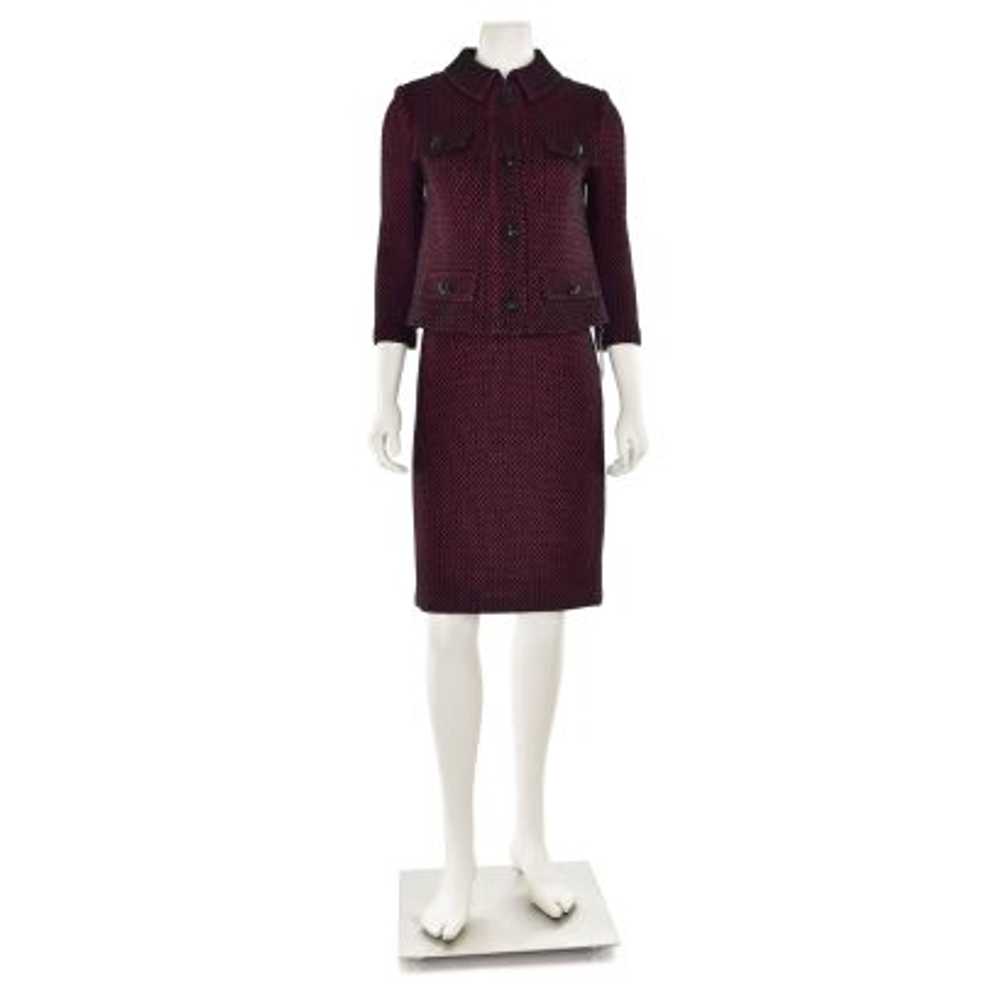 St. John Knits 2Pc Crystal Jacket & Skirt Suit in… - image 2