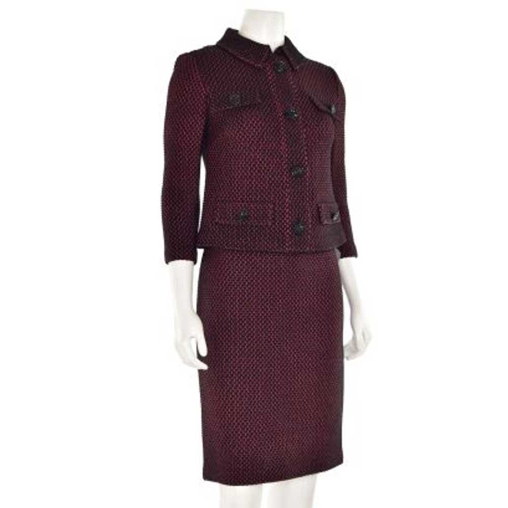 St. John Knits 2Pc Crystal Jacket & Skirt Suit in… - image 6