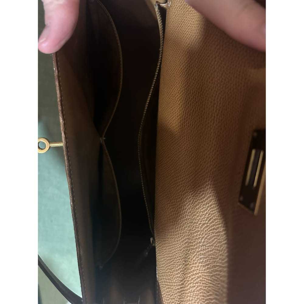 Hermès Kelly 35 leather handbag - image 7