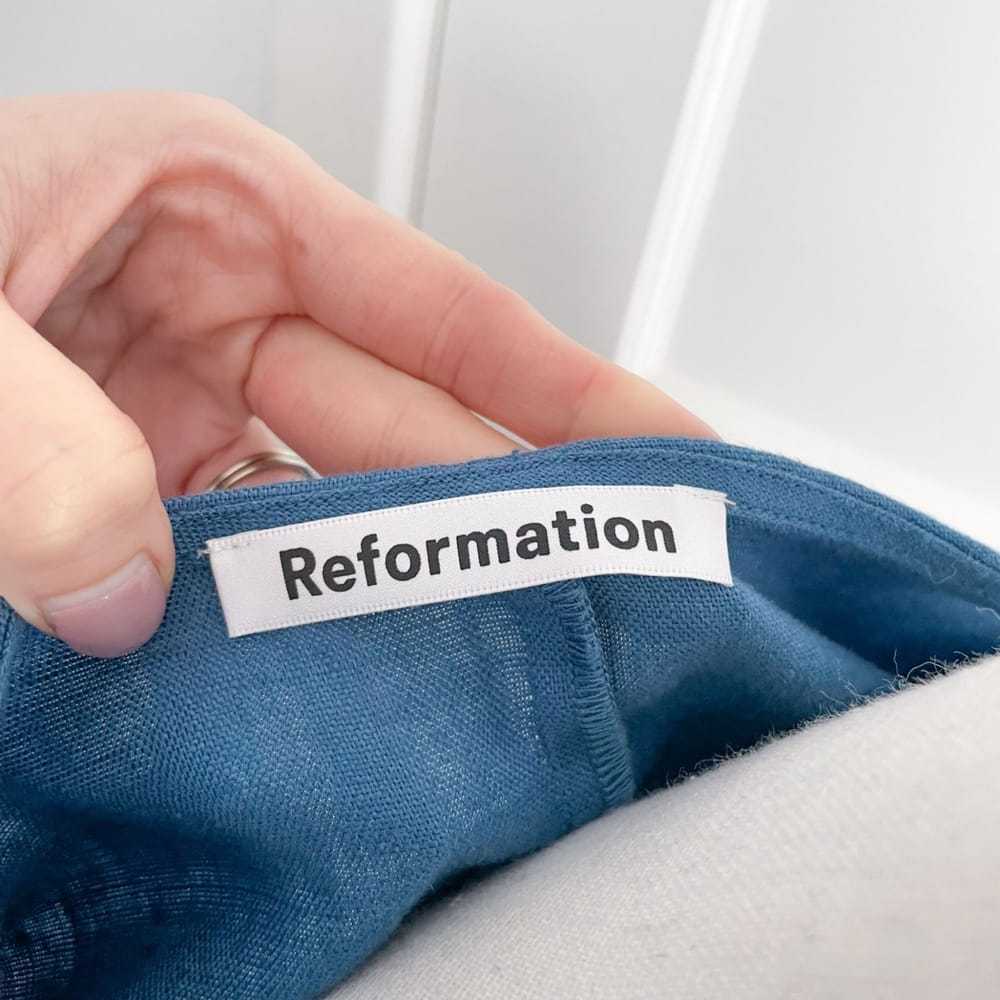 Reformation Linen mini dress - image 8