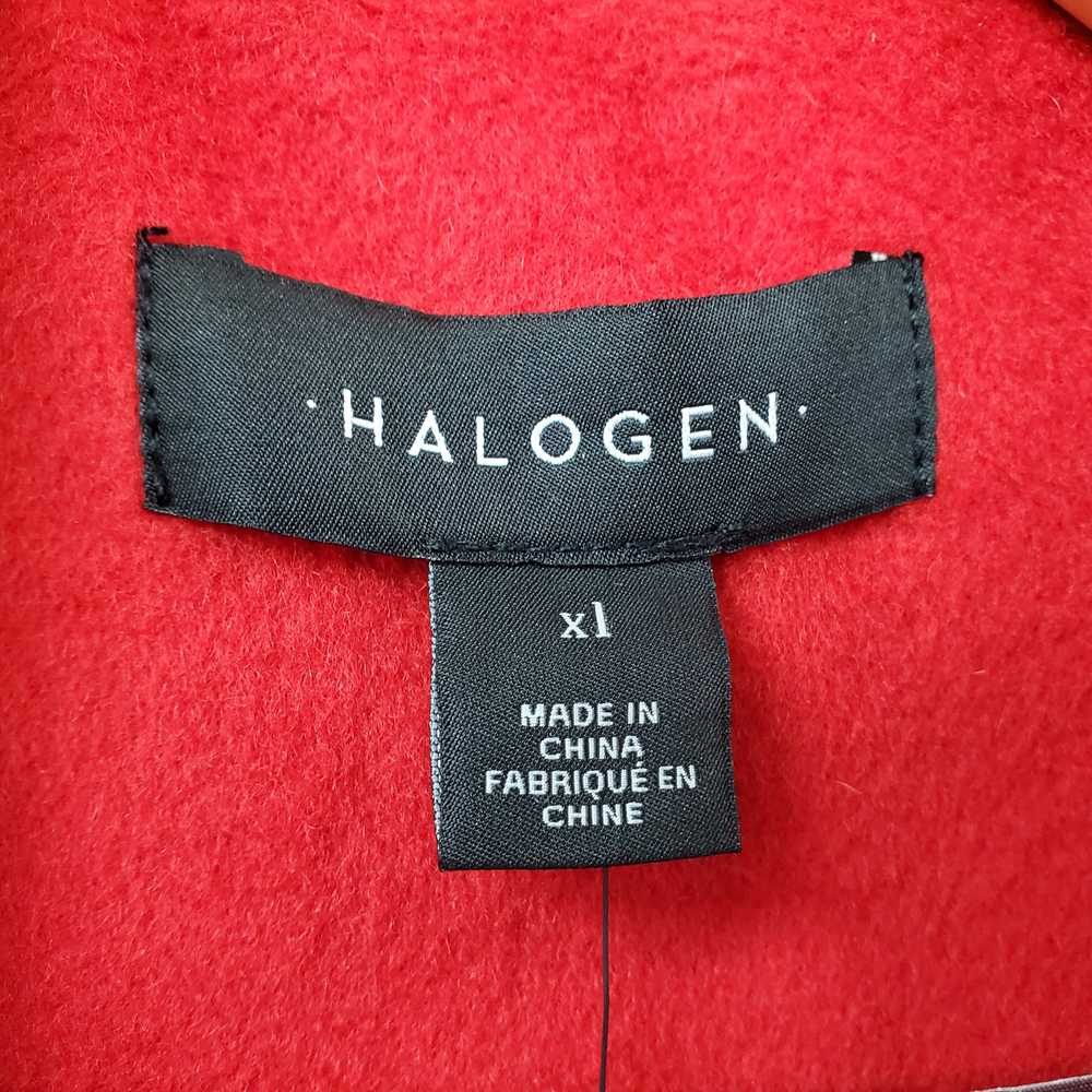 Halogen Red Wool Coat Women's XL NWT - image 3