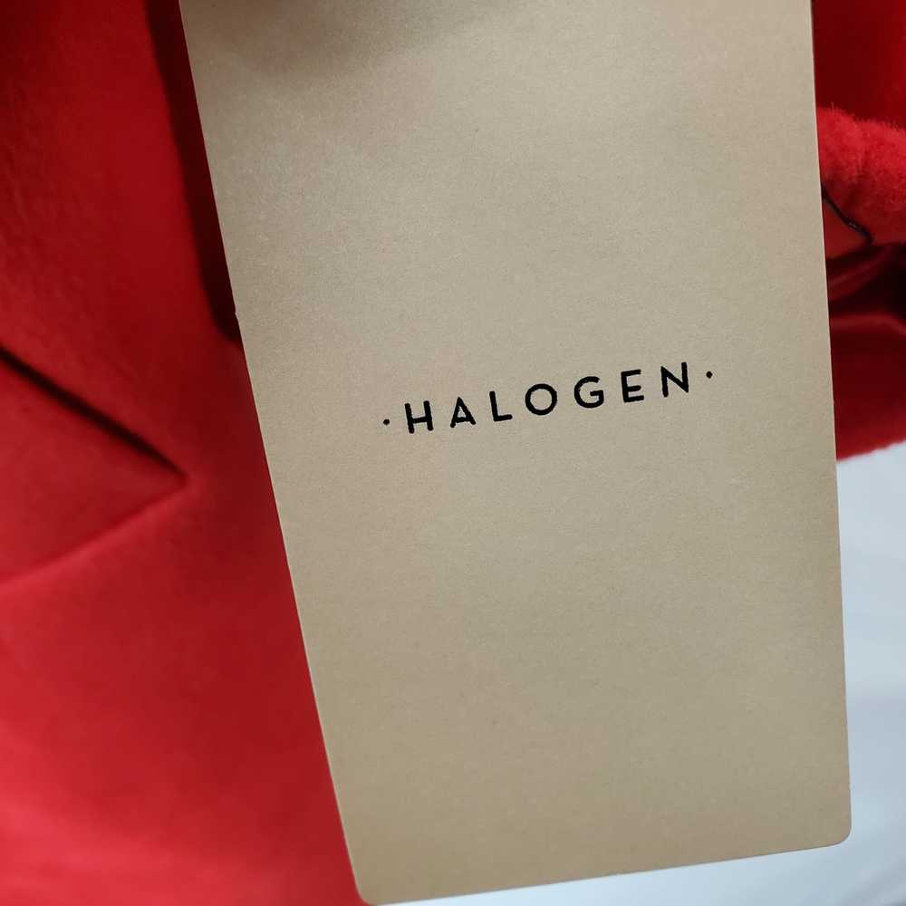 Halogen Red Wool Coat Women's XL NWT - image 6