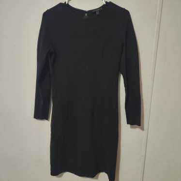 J. Crew Black Fitted Stretchy Long Sleeve Knee Le… - image 1