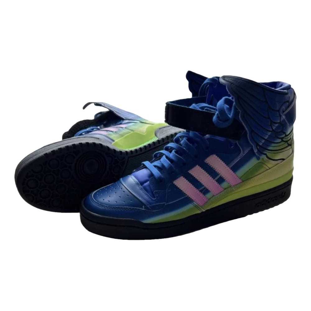 Jeremy Scott Pour Adidas Leather high trainers - image 1