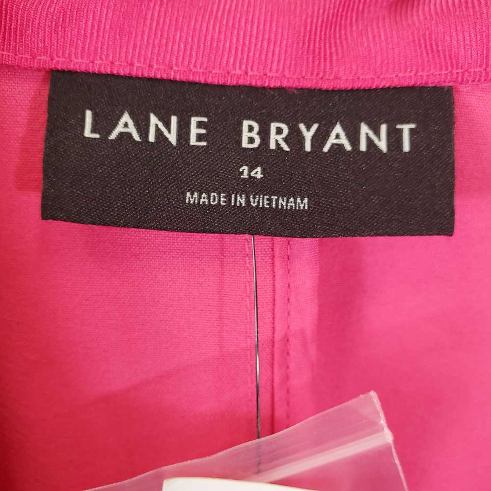 Lane Bryant Women Hot Pink Blazer Sz 14 NWT - image 2