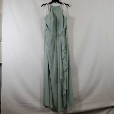 David's Bridal Women's Mint Green Dress SZ 18 NWT - image 1