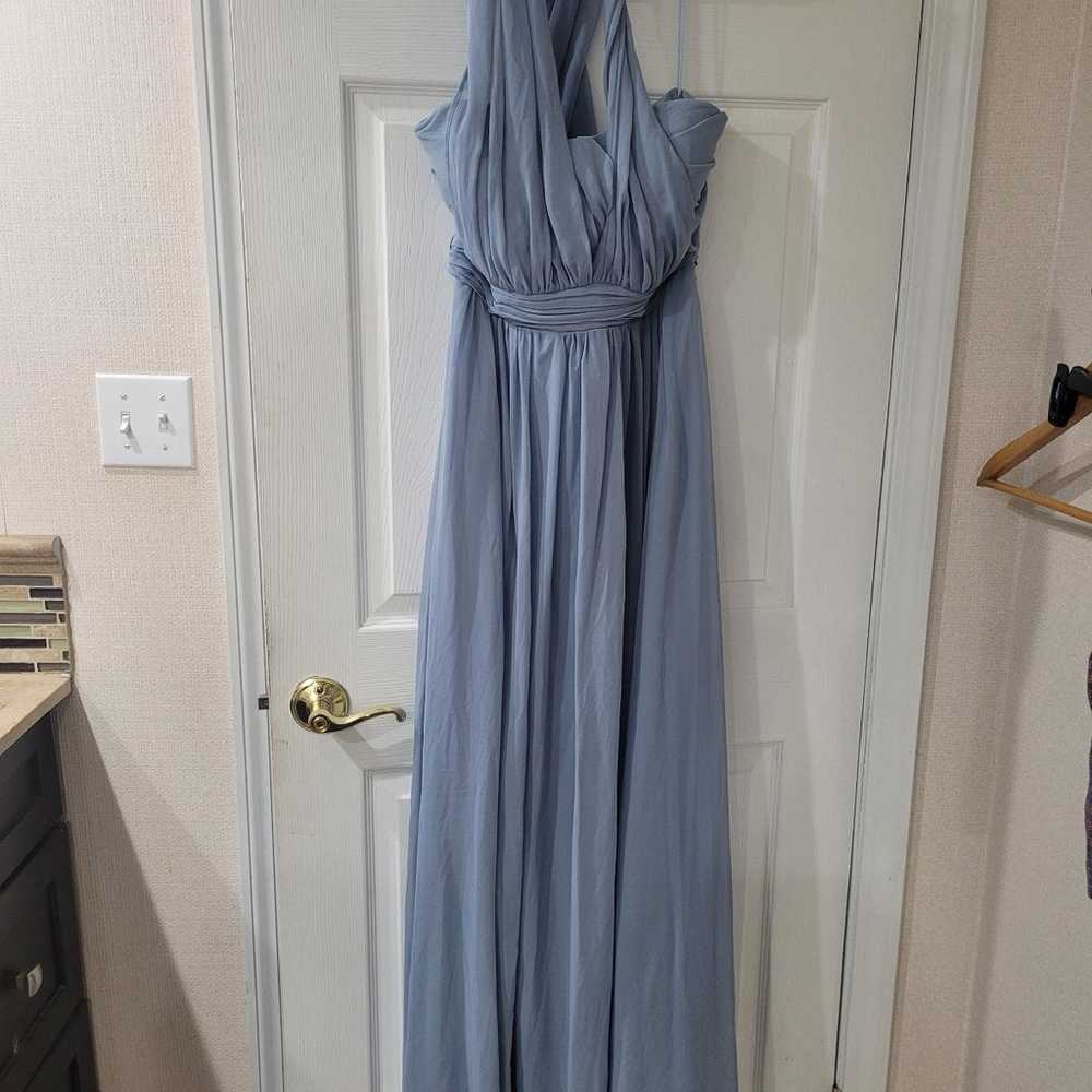 Light blue Formal Dress - image 1