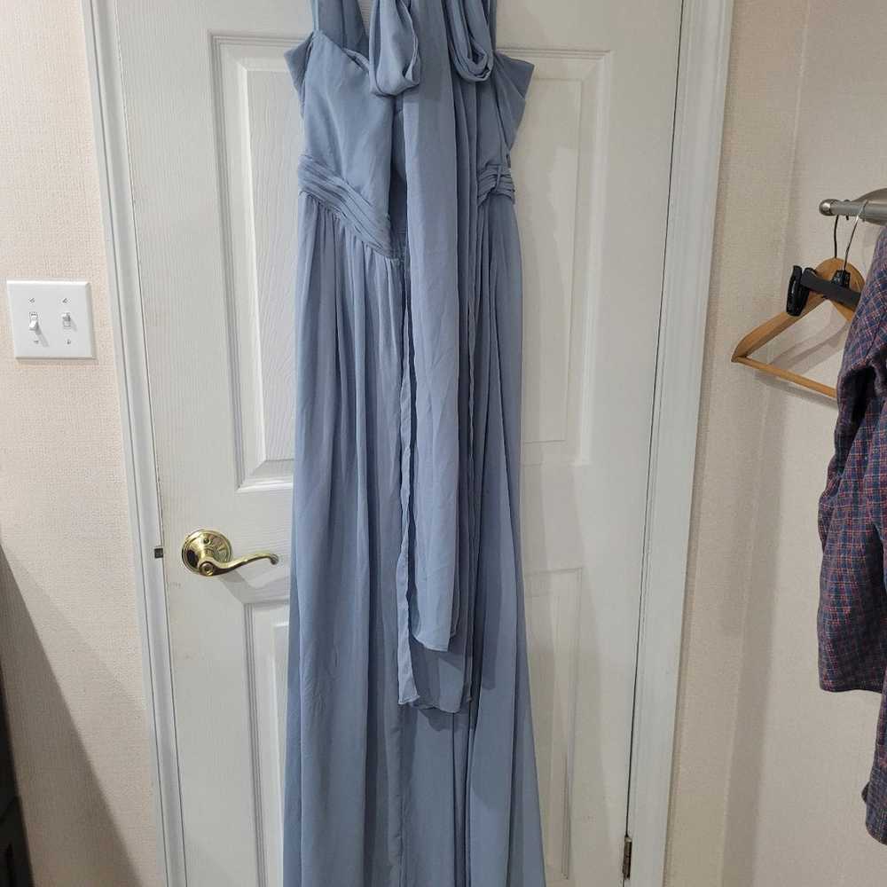 Light blue Formal Dress - image 4