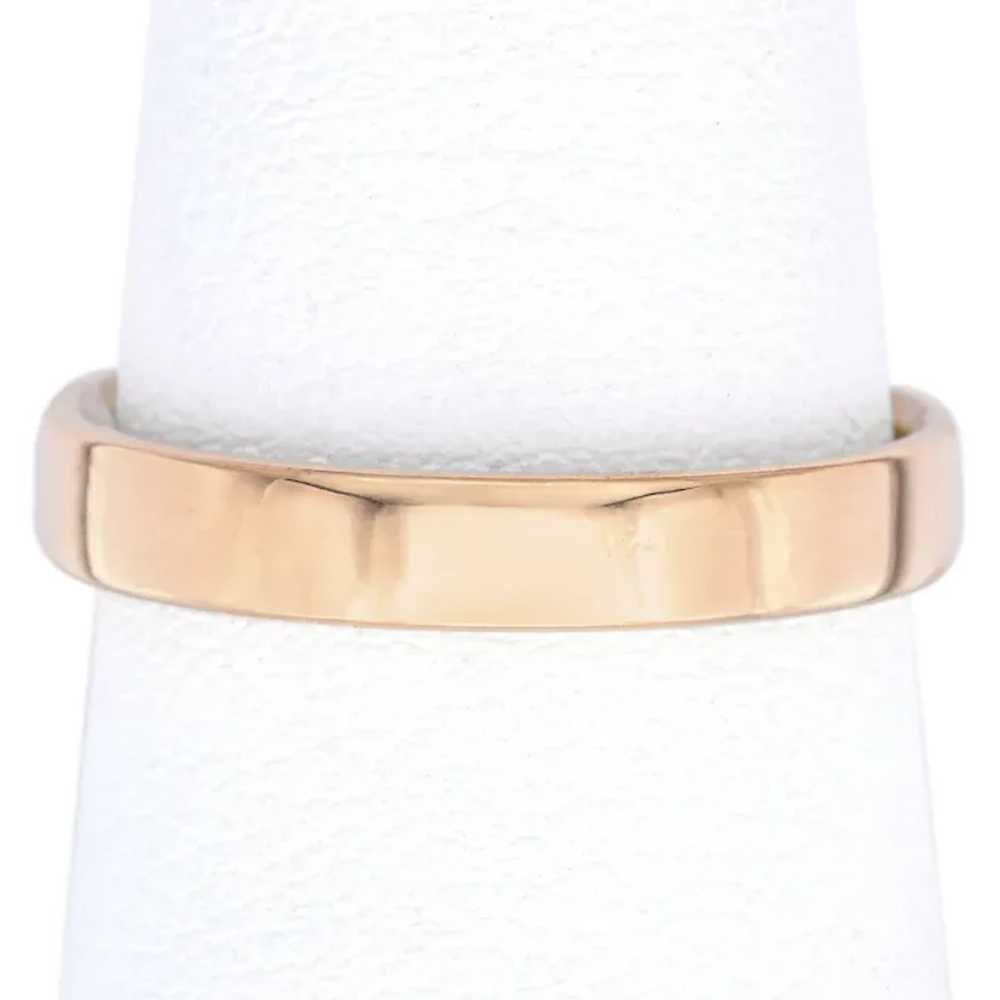 Tiffany & Co. 18K Yellow Gold 3.5 mm Wedding Band… - image 2