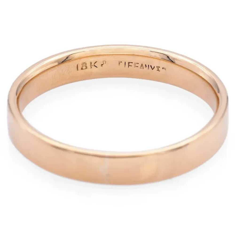 Tiffany & Co. 18K Yellow Gold 3.5 mm Wedding Band… - image 5