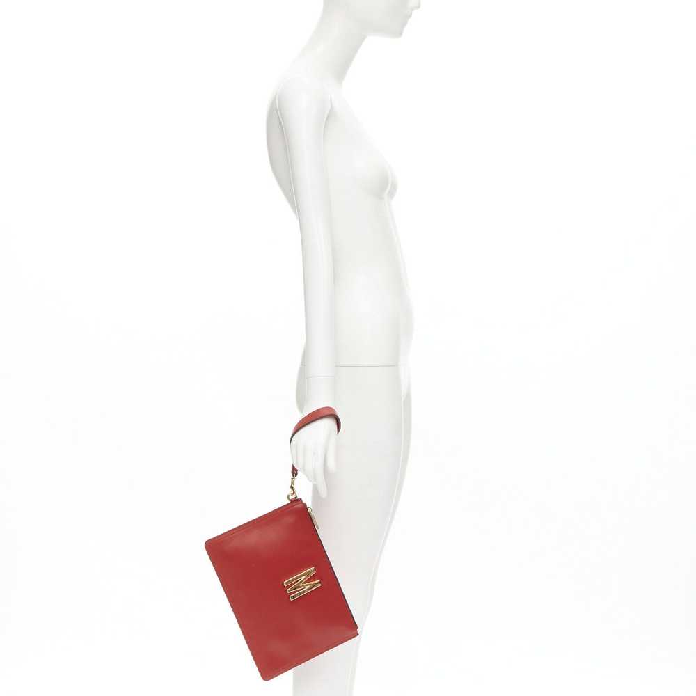 Moschino new MOSCHINO Couture! smooth red leather… - image 2