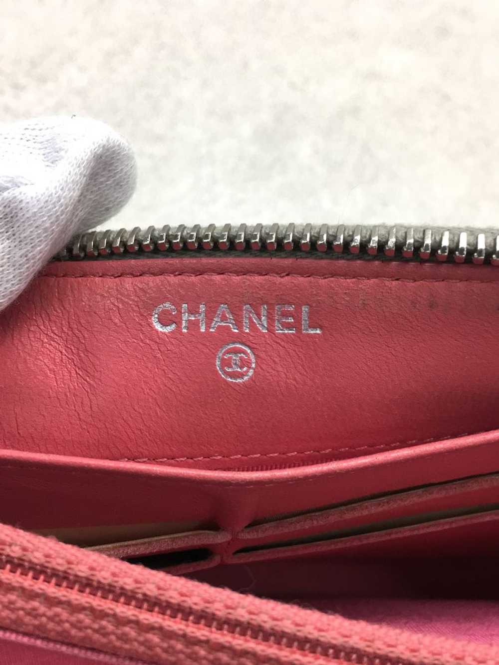 [Used in Japoan Wallet] Used Chanel Metallic Calf… - image 3