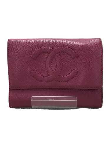 [Used in Japan Wallet] Used Chanel Coco Mark/Cavi… - image 1