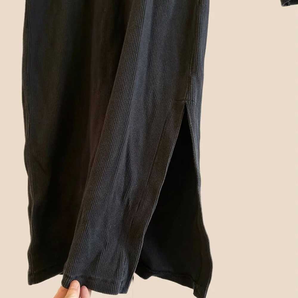 Rag & Bone Laila Zip Midi Dress Black Size XS - image 7