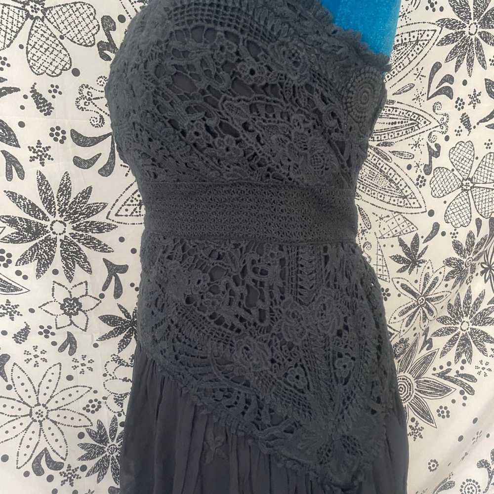 Free People Blue Monarch maxi gown B8 - image 9