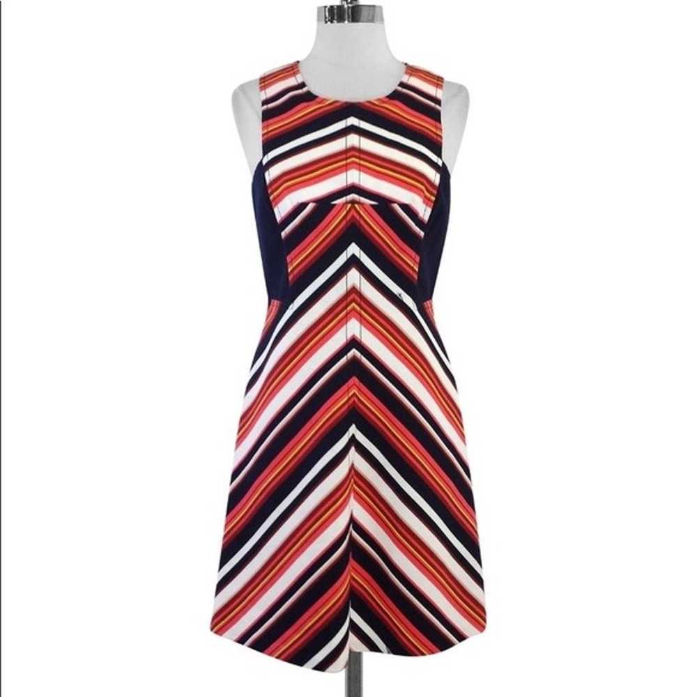 Trina Turk striped pink sheath dress - image 2