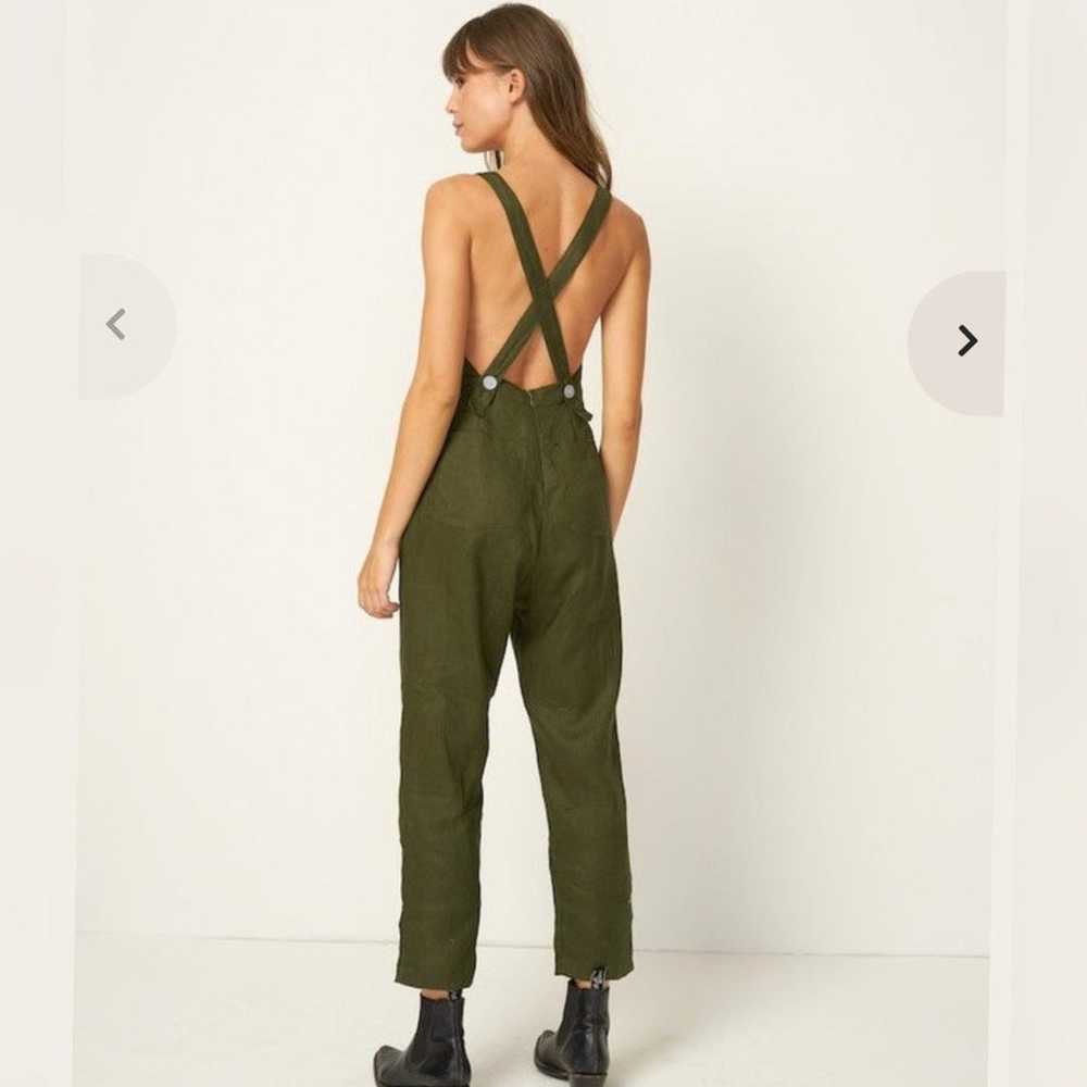 Rue Stiic HATTIE OVERALLS in khaki mustang Size XS - image 6