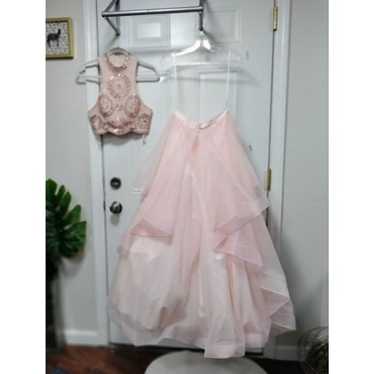 Sweet 16 Fiesta Fashion Prom Dress Pink 2 Piece Q… - image 1