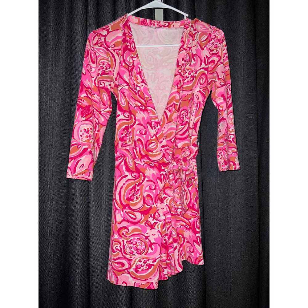 Lilly Pulitzer Karlie Wrap Romper Size XS - image 1