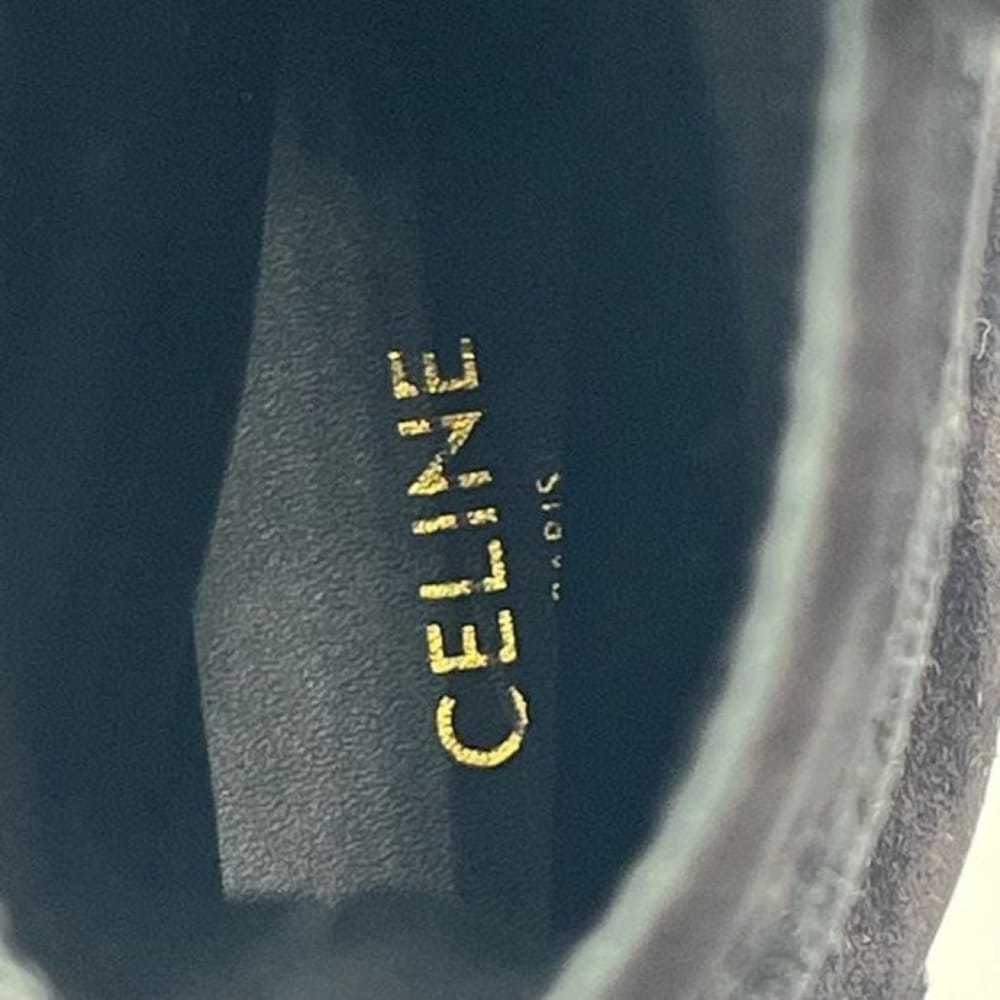 Celine Velvet ankle boots - image 7