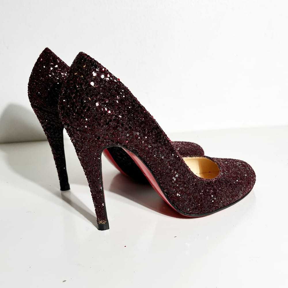 Christian Louboutin Glitter heels - image 7