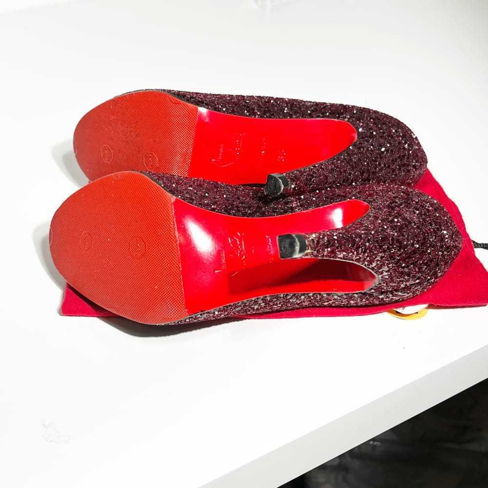 Christian Louboutin Glitter heels - image 8