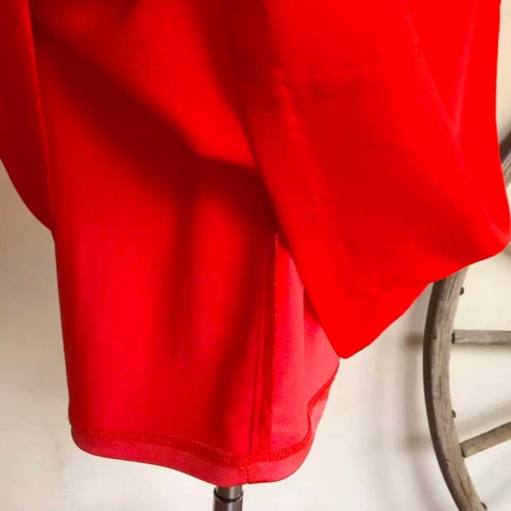 EVA FRANCO for ANTHROPOLOGIE Cute Red/Orange Slee… - image 9