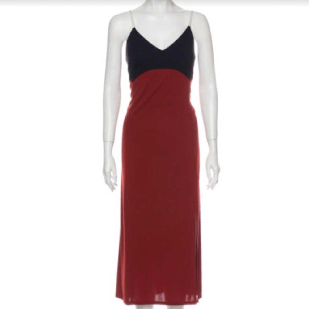DKNY Colorblock Midi Dress, Size S - image 1