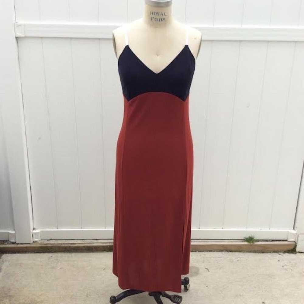 DKNY Colorblock Midi Dress, Size S - image 4