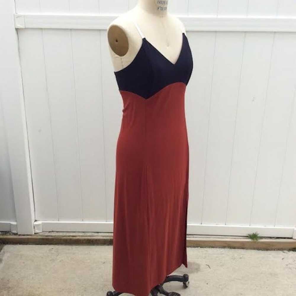 DKNY Colorblock Midi Dress, Size S - image 5
