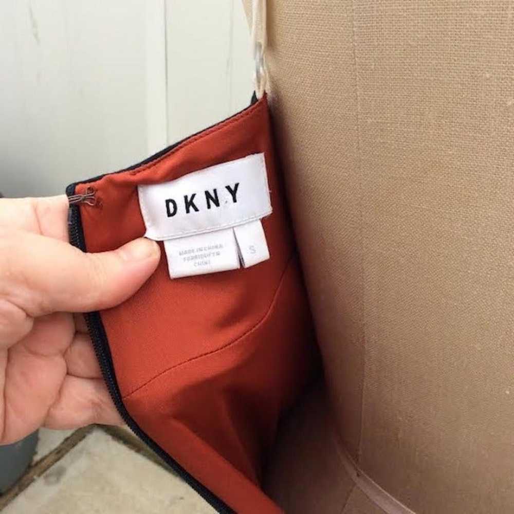 DKNY Colorblock Midi Dress, Size S - image 8