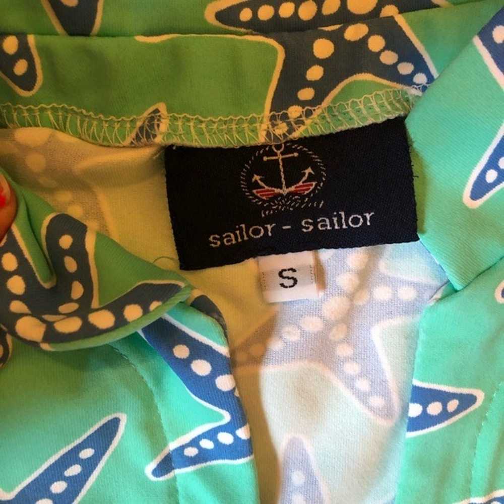 Sailor-Sailor seaport shift dress size S - image 3