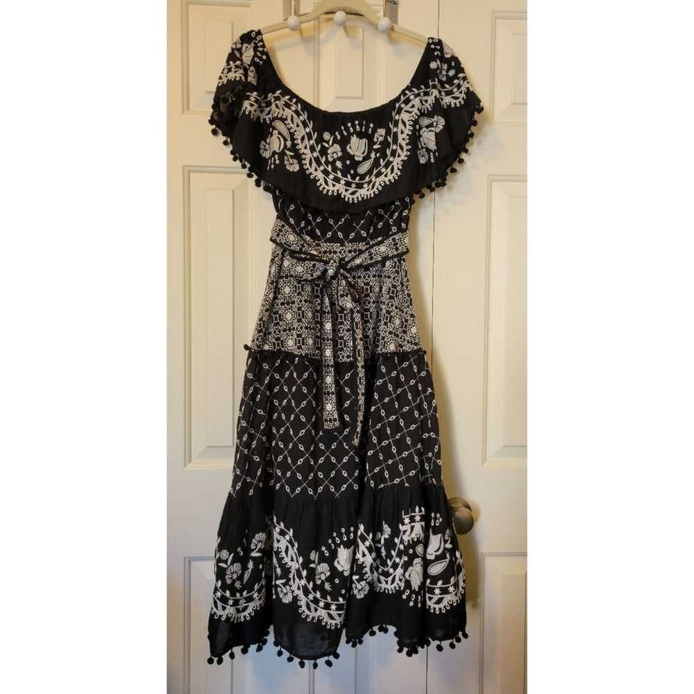 New Anthro Marisol Embroidered Dress - image 7