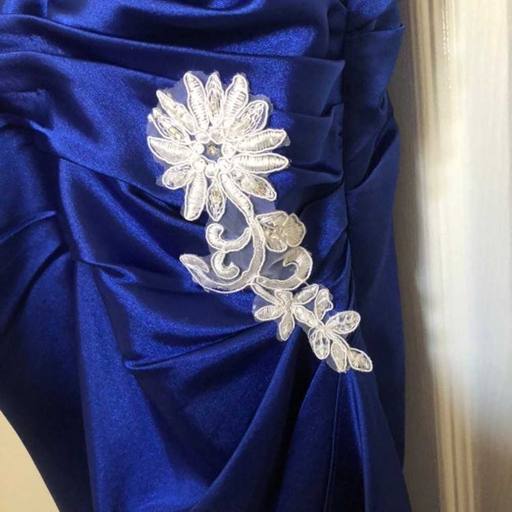Royal Blue Prom Dress - image 6