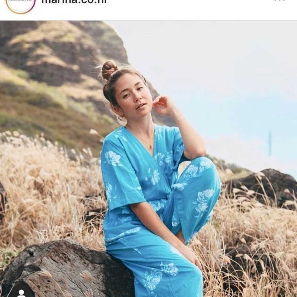 Marina & Co Peony Jumpsuit, size Small - image 4
