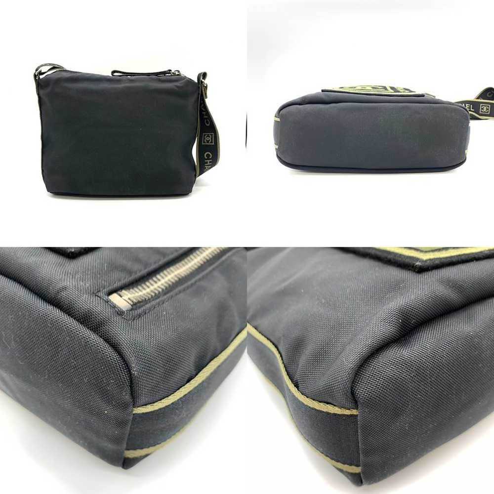 Chanel CHANEL Bag Sports Line Shoulder Black x Kh… - image 2