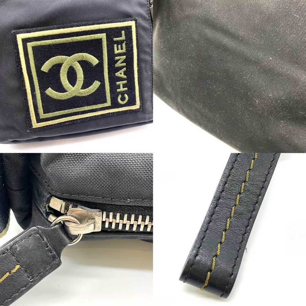 Chanel CHANEL Bag Sports Line Shoulder Black x Kh… - image 4