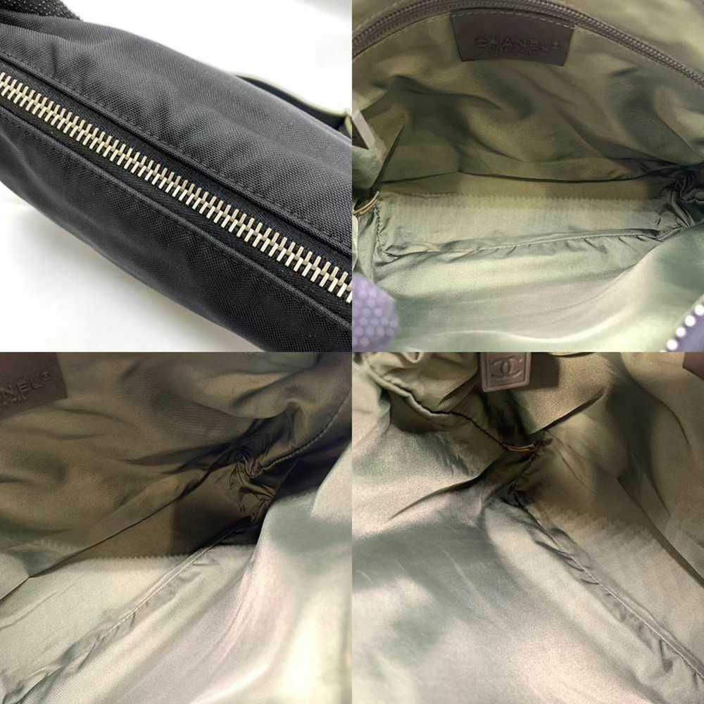 Chanel CHANEL Bag Sports Line Shoulder Black x Kh… - image 5