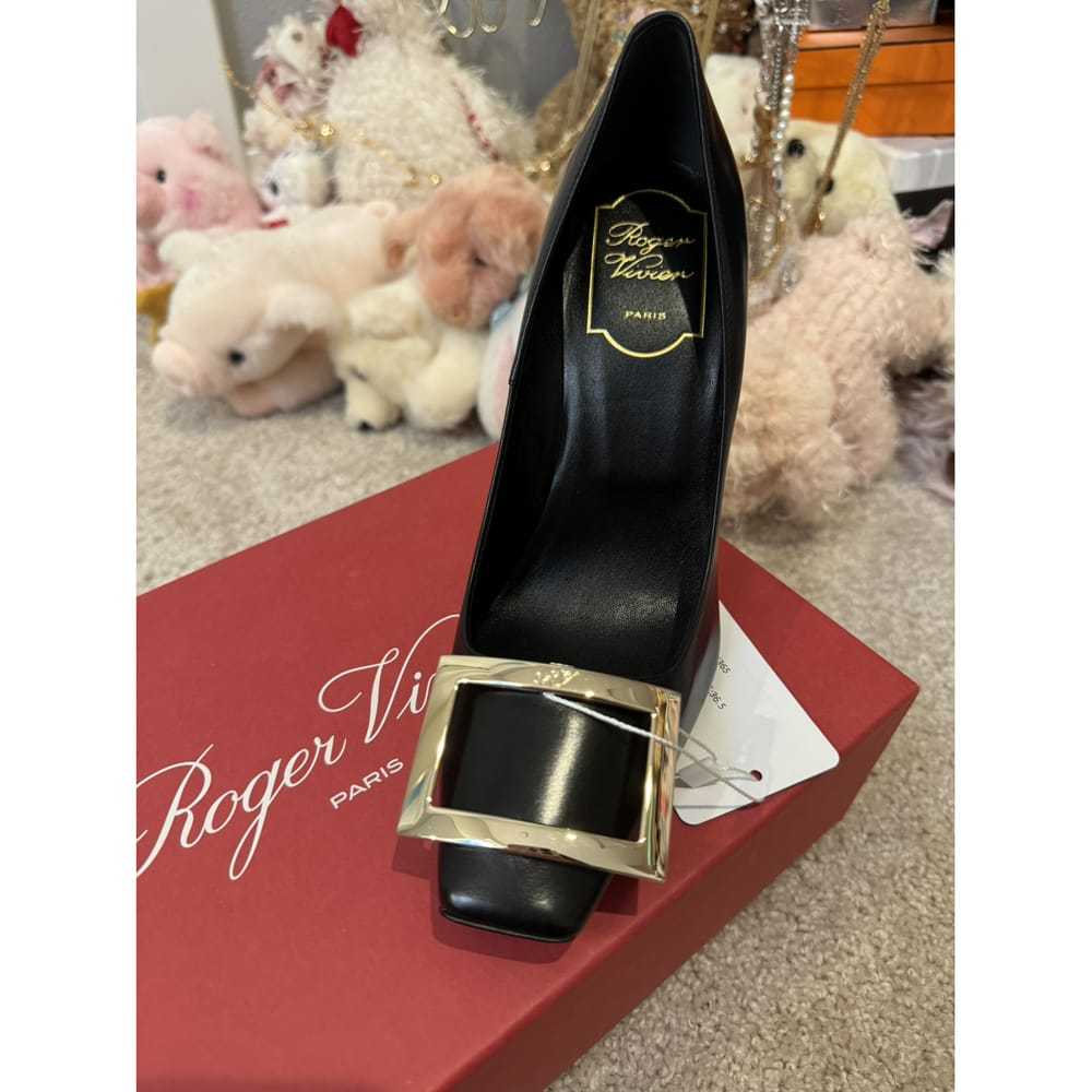 Roger Vivier Belle Vivier Trompette leather heels - image 7