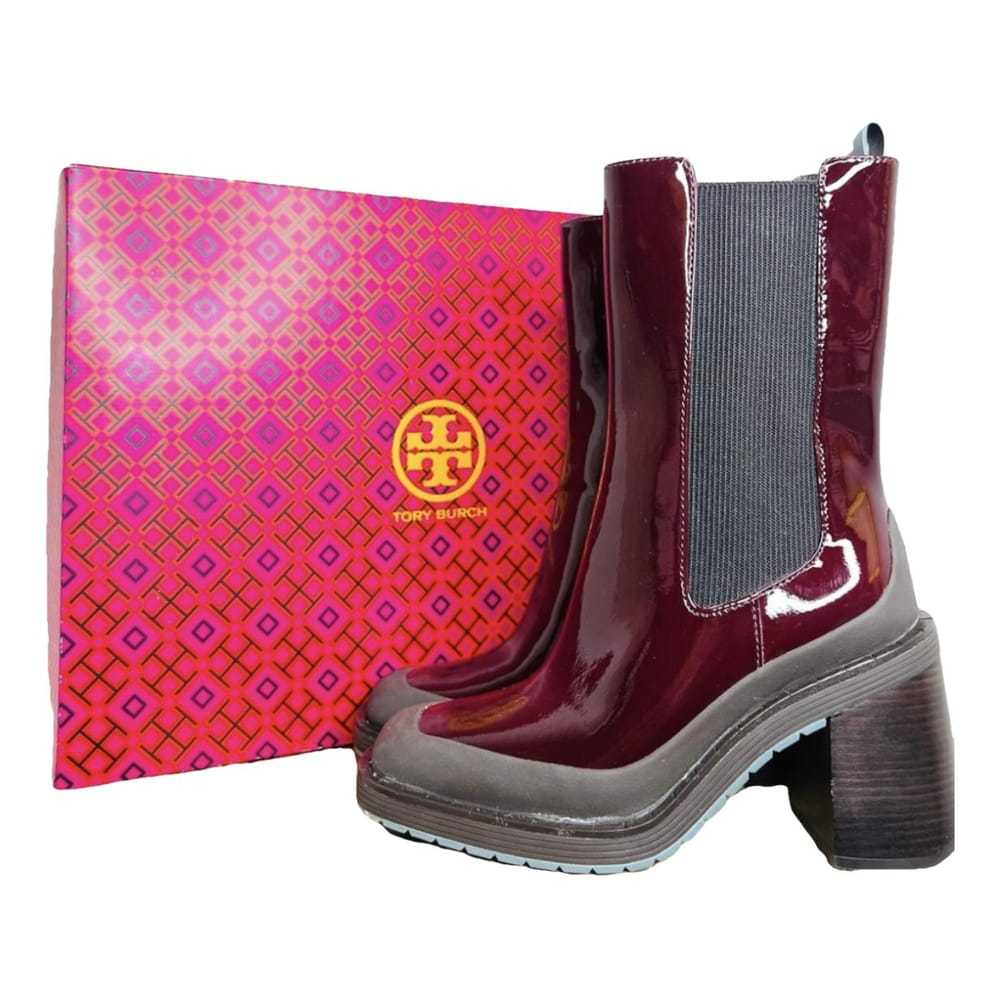 Tory Burch Leather wellington boots - image 1